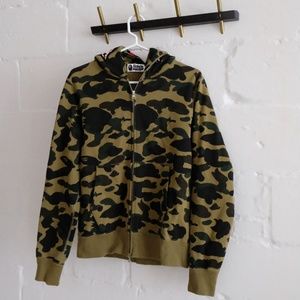 BAPE (A Bathing Ape) full zip-up hoodie